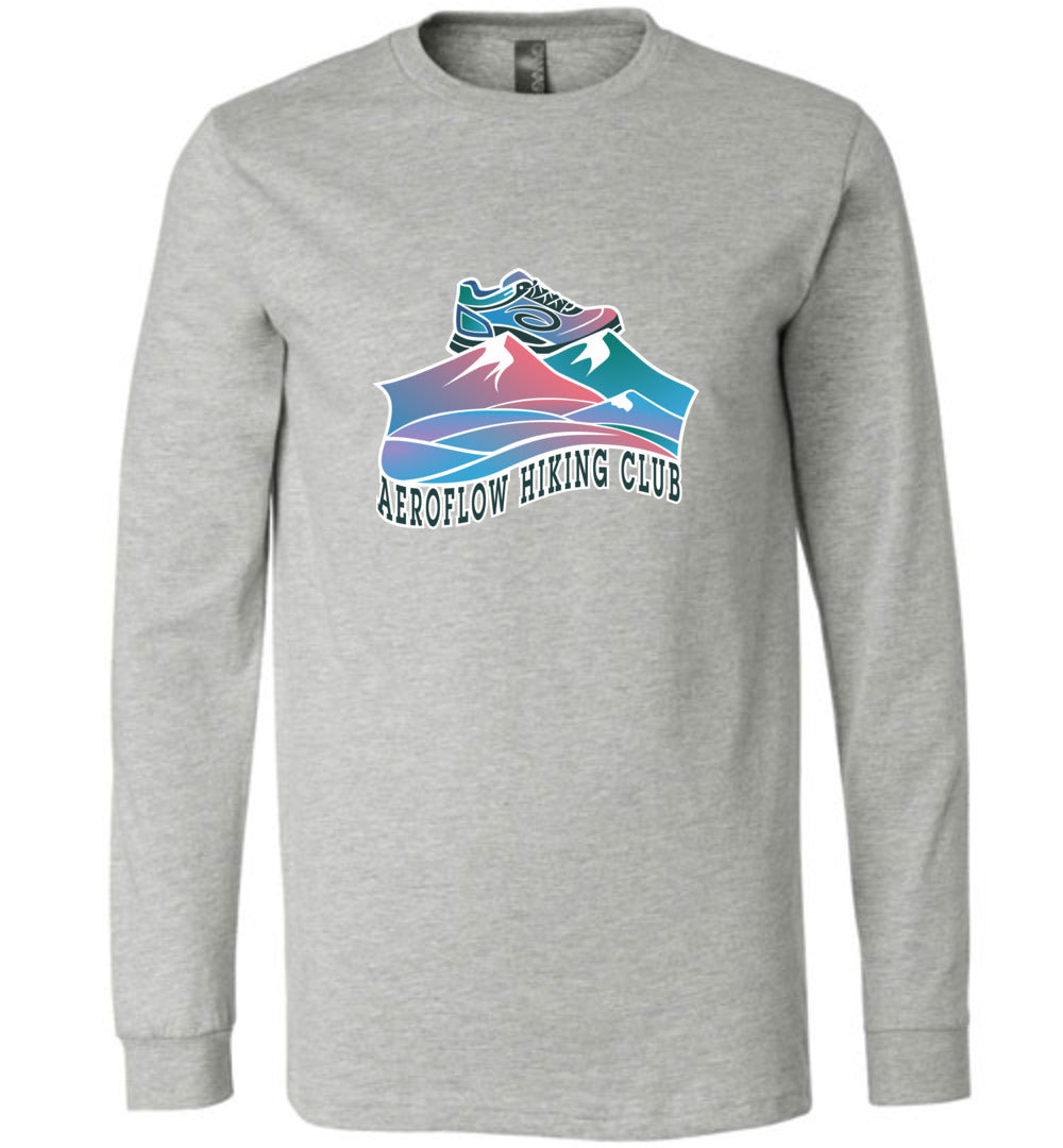 Aeroflow Hiking Club - Type 1 - Long Sleeve Unisex Tee