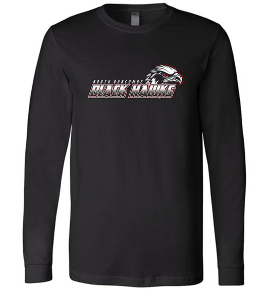 BLACK HAWKS! - Official Gear - Type 2 Long Sleeve Unisex, Modern Sports Logo