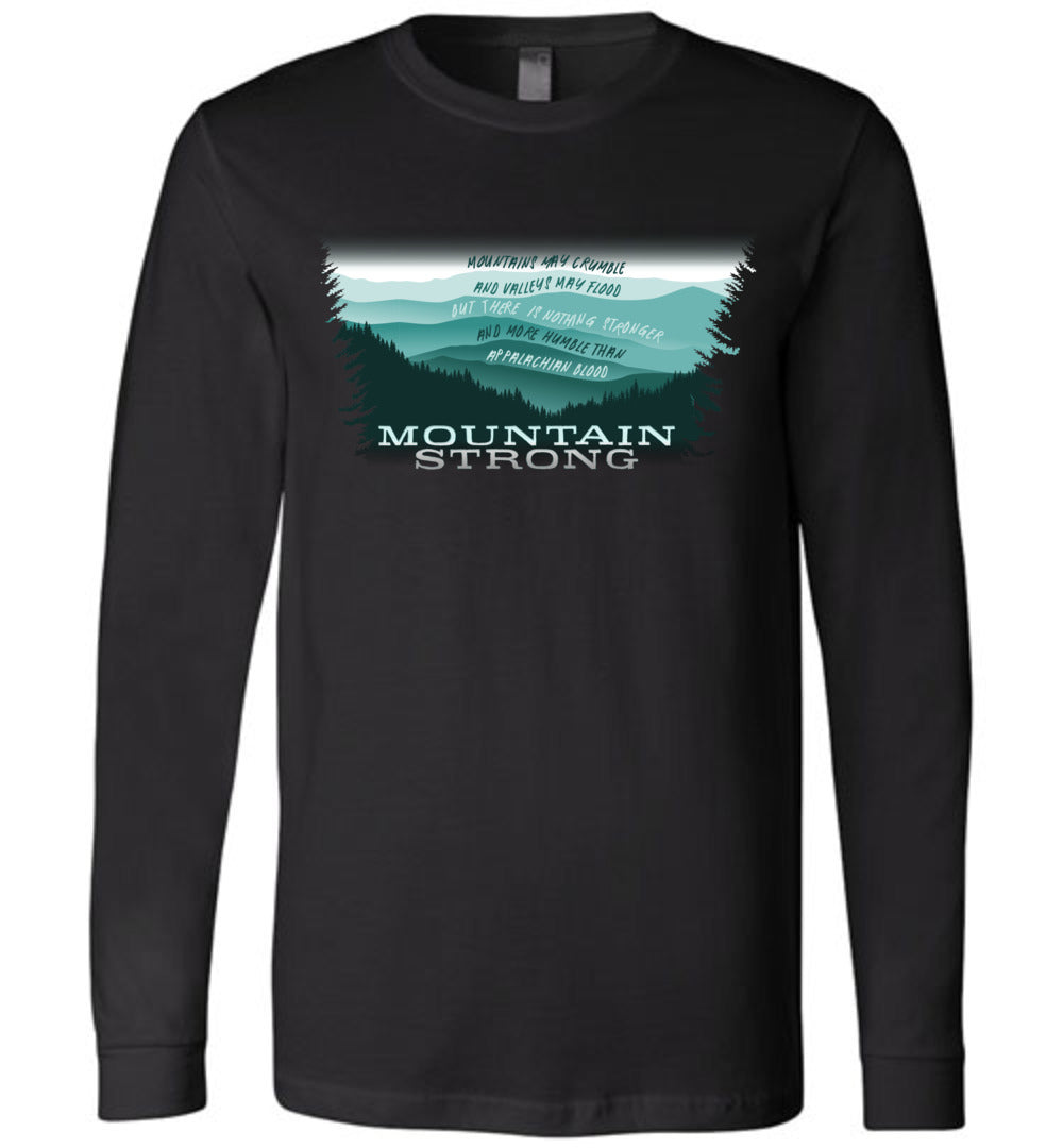 APPALACHIAN BLOOD - Hurricane Helene Disaster Fundraiser long sleeve tee!