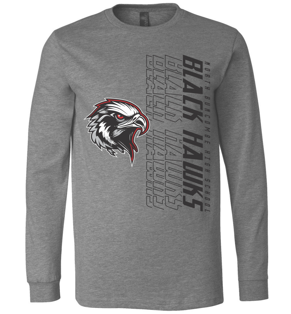 BLACK HAWKS! - Official Gear - Type 14 Sweatshirt, Modern Sports Logo