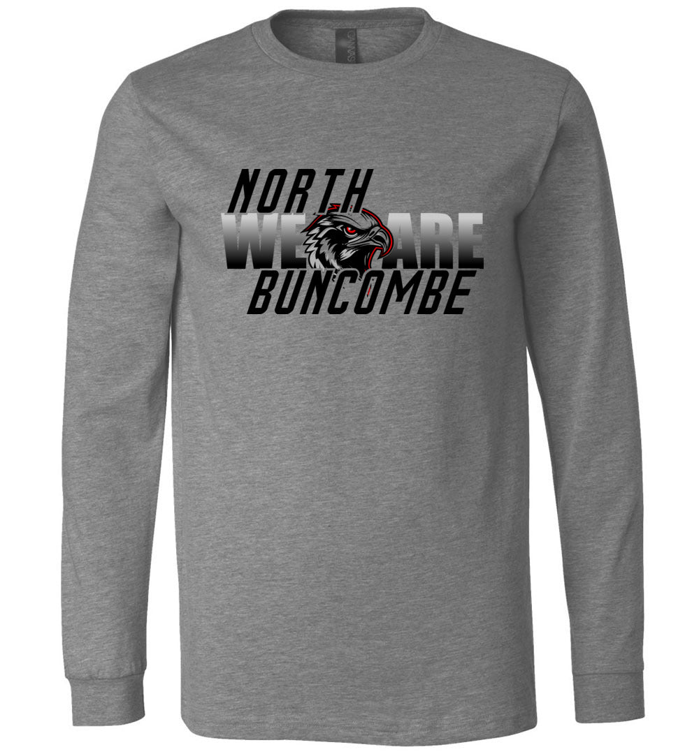 WE ARE NORTH BUNCOMBE! - Official Black Hawks gear! (Light fabric)