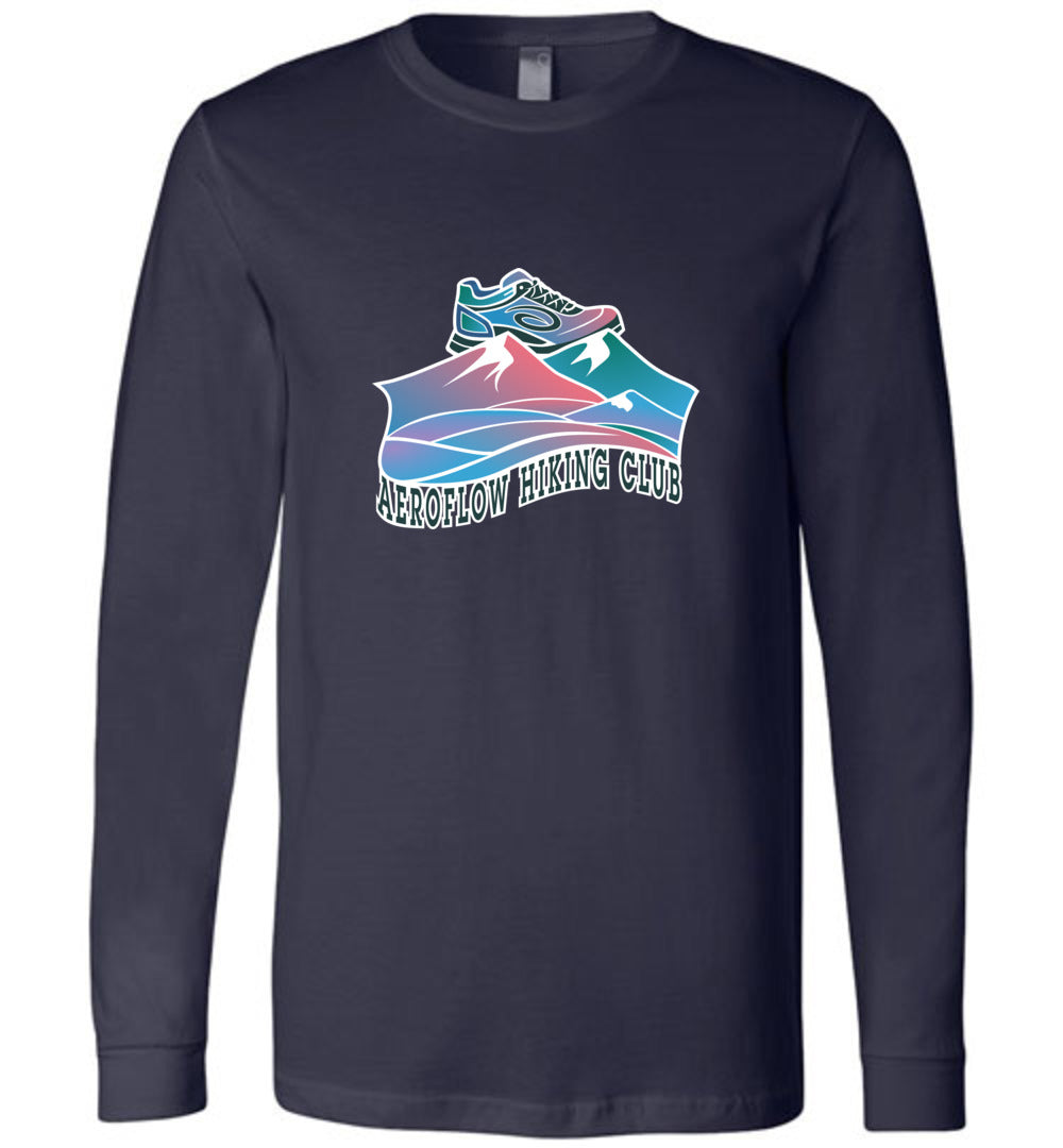 Aeroflow Hiking Club - Type 1 - Long Sleeve Unisex Tee