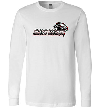 BLACK HAWKS! - Official Gear - Type 2 Long Sleeve Unisex, Modern Sports Logo