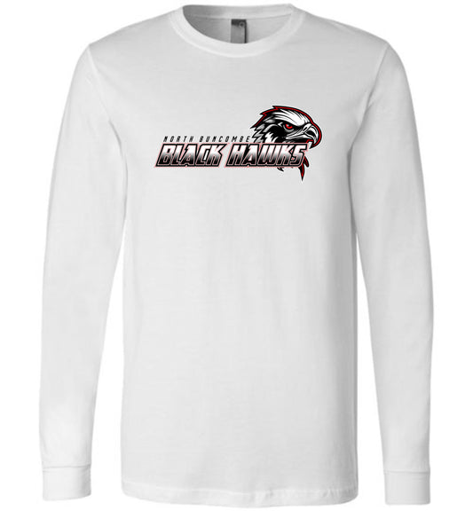 BLACK HAWKS! - Official Gear - Type 2 Long Sleeve Unisex, Modern Sports Logo