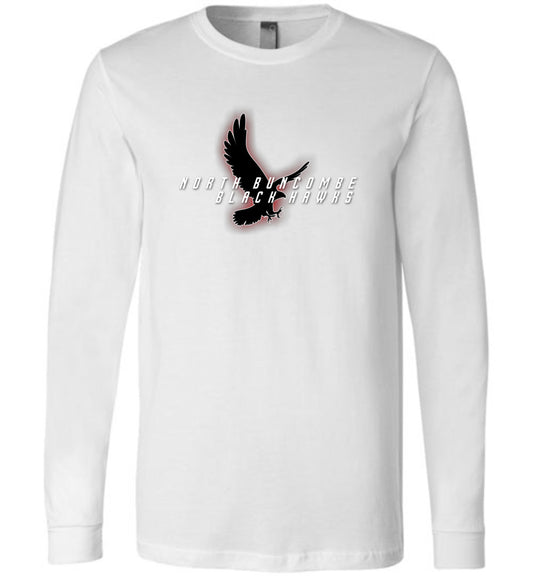 BLACK HAWKS! - Official Gear - Type 4 Long Sleeve Unisex, Modern Sports Logo