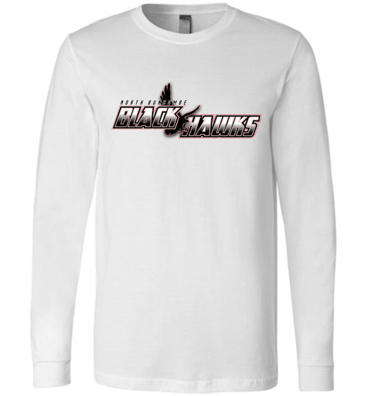 BLACK HAWKS! - Official Gear - Type 5 Long Sleeve Unisex, Modern Sports Logo