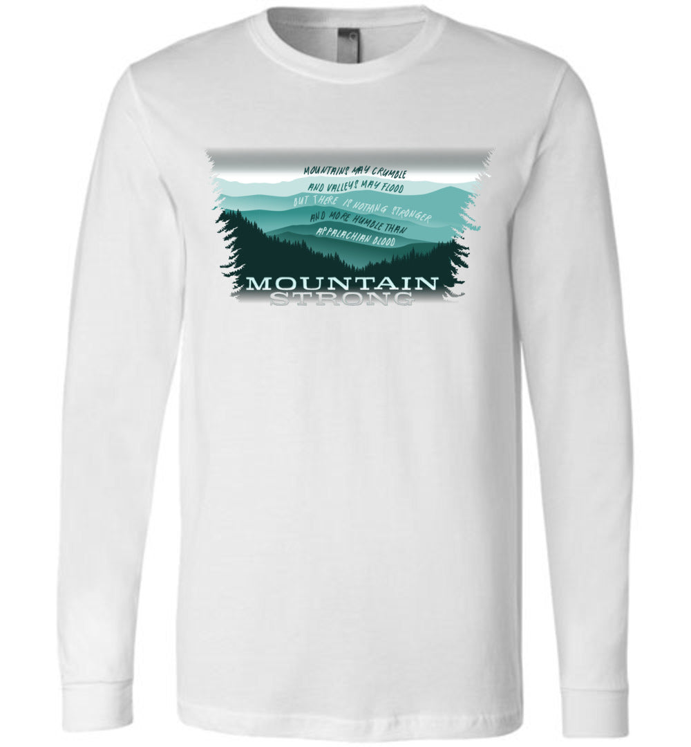 APPALACHIAN BLOOD - Hurricane Helene Disaster Fundraiser long sleeve tee!