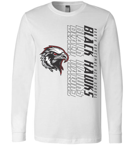 BLACK HAWKS! - Official Gear - Type 14 Sweatshirt, Modern Sports Logo