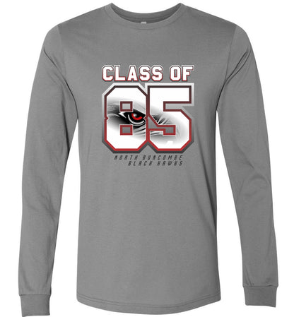 BLACK HAWKS! - Vintage 1985 Reunion Gear - Concept 002 Long Sleeve Unisex, Modern Sports Logo