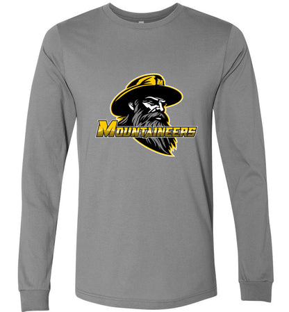 GO MOUNTAINEERS!!  - Long Sleeve Unisex, Modern Sports Logo