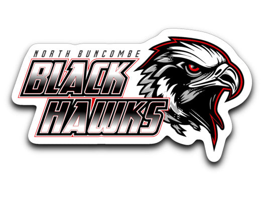 BLACK HAWKS! - Sticker - Type 2