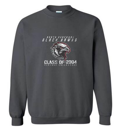 BLACK HAWKS! - Vintage 2004 Reunion Gear - Concept 001 Sweatshirt, Modern Sports Logo