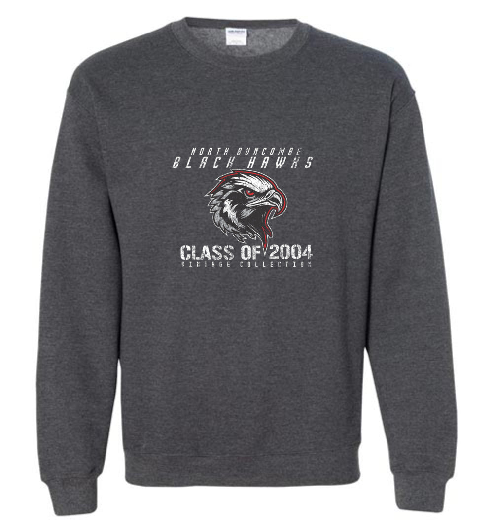 BLACK HAWKS! - Vintage 2004 Reunion Gear - Concept 001 Sweatshirt, Modern Sports Logo