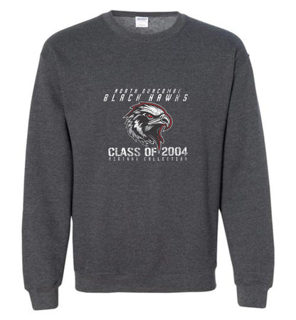 BLACK HAWKS! - Vintage 2004 Reunion Gear - Concept 001 Sweatshirt, Modern Sports Logo