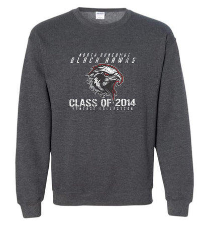 BLACK HAWKS! - Vintage 2014 Reunion Gear - Concept 001 Sweatshirt, Modern Sports Logo