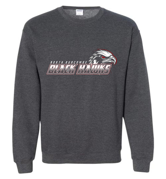 BLACK HAWKS! - Official Gear - Type 2 Sweatshirt, Modern Sports Logo