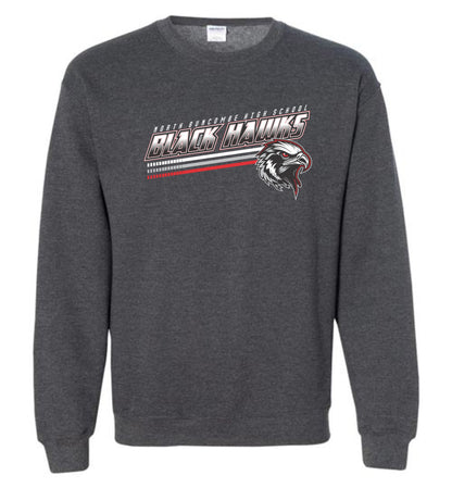 BLACK HAWKS! - Official Gear - Type 13 Sweatshirt, Modern Sports Logo