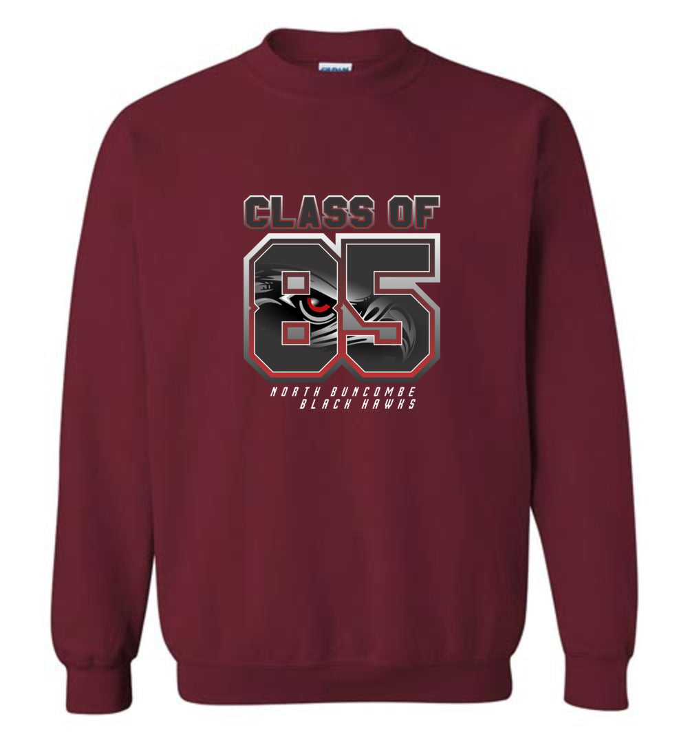 BLACK HAWKS! - Vintage 1985 Reunion Gear - Concept 002 Sweatshirt, Modern Sports Logo