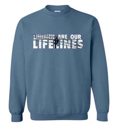 LINEMEN ARE OUR LIFELINES! - SWEATSHIRT