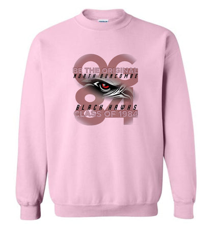 BLACK HAWKS! - Vintage 1984 Reunion Gear - Concept 001 Sweatshirt, Modern Sports Logo