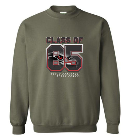 BLACK HAWKS! - Vintage 1985 Reunion Gear - Concept 002 Sweatshirt, Modern Sports Logo