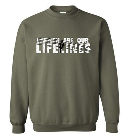 LINEMEN ARE OUR LIFELINES! - SWEATSHIRT