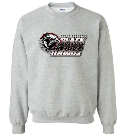 BLACK HAWKS! - Official Gear - Type 10 Sweatshirt, Modern Sports Logo