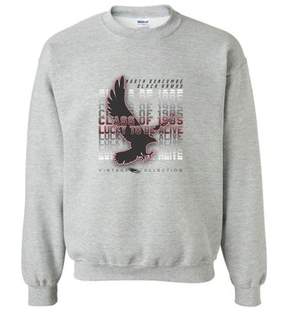 BLACK HAWKS! - Vintage 1985 Reunion Gear - Concept 001 Sweatshirt, Modern Sports Logo