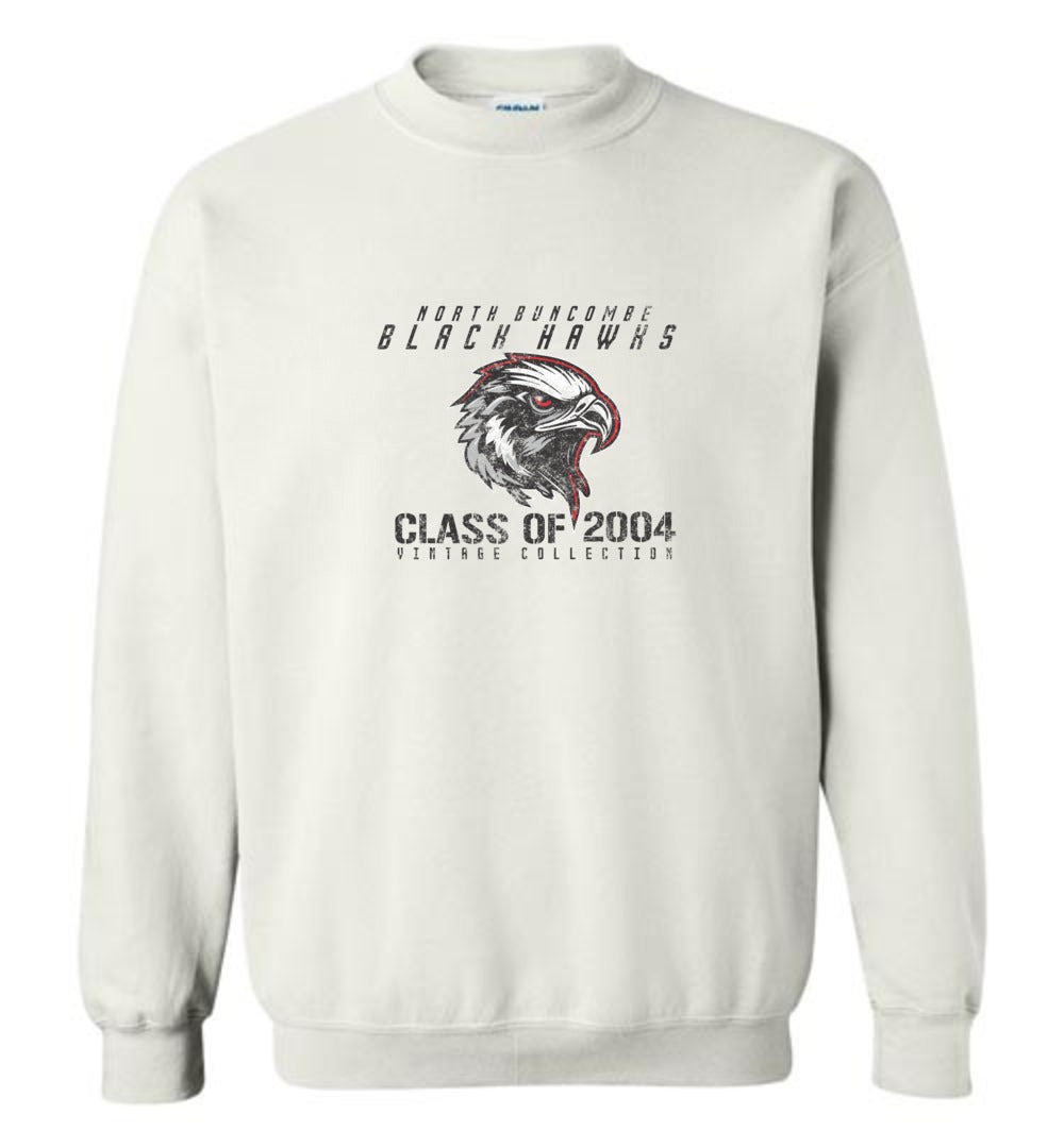 BLACK HAWKS! - Vintage 2004 Reunion Gear - Concept 001 Sweatshirt, Modern Sports Logo