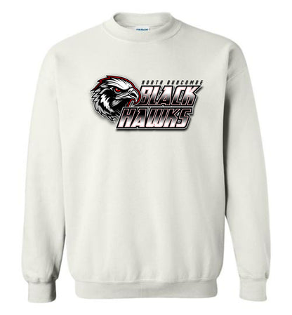 BLACK HAWKS! - Official Gear - Type 10 Sweatshirt, Modern Sports Logo