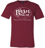 The Barn at Paint Fork - basic tee with distressed logo