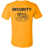 The Barn - Security t-shirt