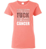 Short Sleeve T-shirts - Ladies - F**K Cancer